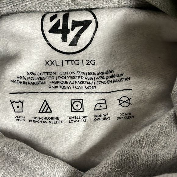 Chicago White Sox size XXL gray hoodie sweatshirt - Picture 5 of 5